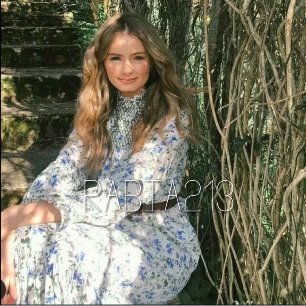 ZARA FLORAL PRINTED RUSTIC DRESS_3